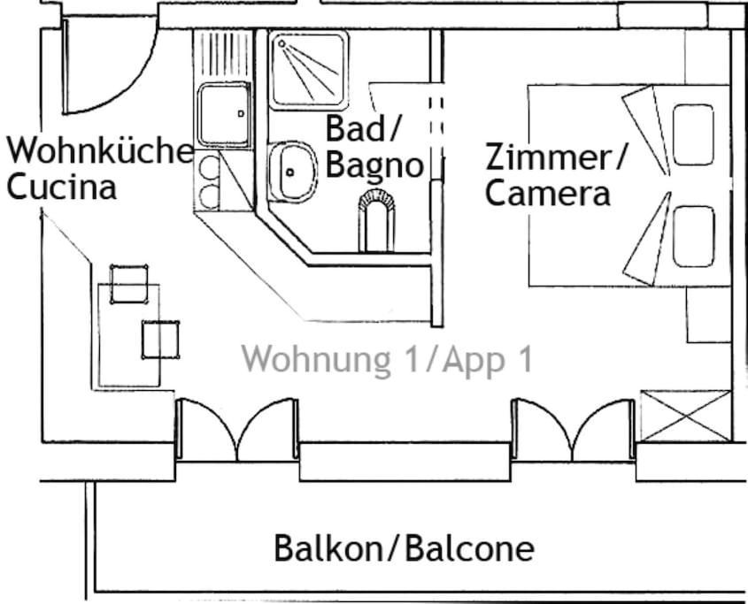 Oberkapillhof Villa Mölten Rom bilde